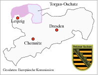Karte Torgau-Oschatz